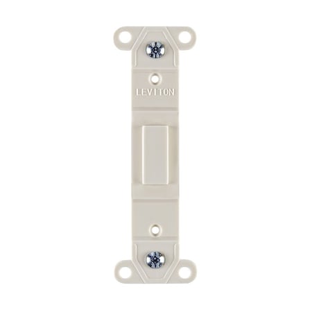 Leviton Leviton Light Almond 1 gang Thermoset Plastic Blank Wall Plate 1 pk 80700-00T